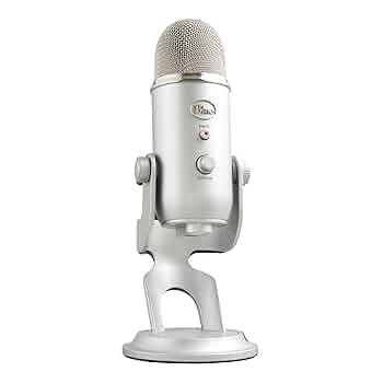 Blue USBマイク YETI SILVER Amazon.co.jp: Blue Microphones Yeti - Silver USBマイク