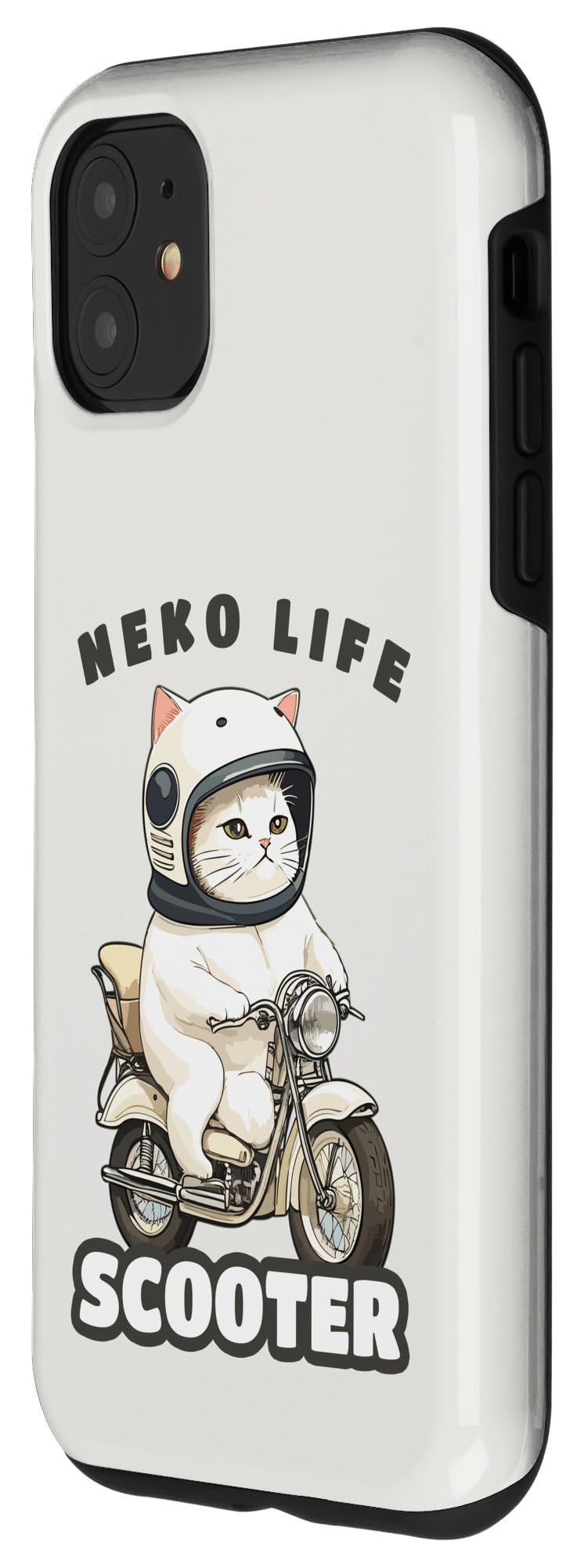 猫ちゃん iPhone 11 128GB 白 Amazon.co.jp: iPhone 11 猫 ネコ 白猫 イラスト 原付
