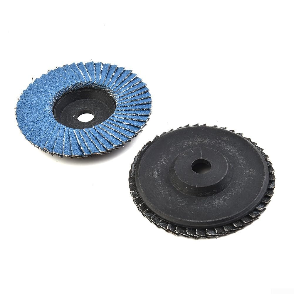 Efficienti 3 dischi abrasivi da 75 mm per smerigliatrice angolare, dischi lamellari in zirconio per metallo e acciaio legato