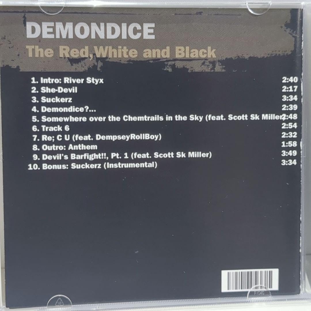 Amazon.co.jp: The Red White and Black DEMONDICE デモンダイス