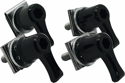 Miniatura 9 de Hardware de montaje de alforjas Sistema de disuasión antirrobo, tuerca de perno para Harley Davidson Touring Road King Street Glide Electra Glide