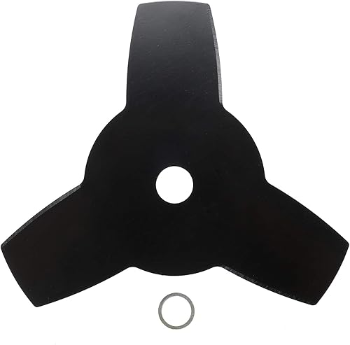 10" x 3 dientes de acero hierba y cepillo cortador cortador de malas hierbas cuchilla