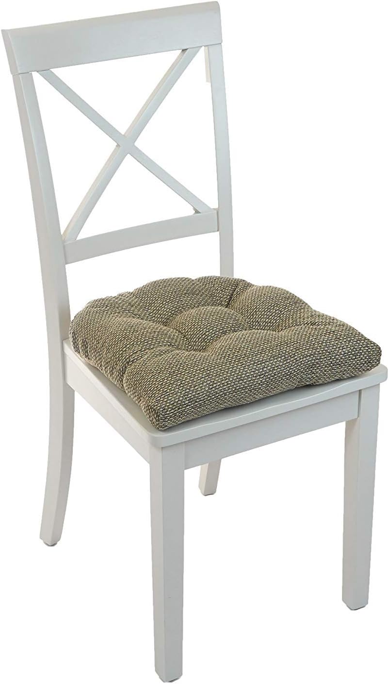 Buy 1 get 1 Klear Vu Tyson Non-Slip Extra Large Overstuffed Tufted Dining Chair Pad, 17 x 17, 2 Pack, 2 Count (Pack of 1), Natural Up To 60% OFF Klear Vu Tyson Non-Slip Extra Large Overstuffed Tufted Dining Chair Pad, 17 x 17, 2 Pack, 2 Count (Pack of 1), Natural