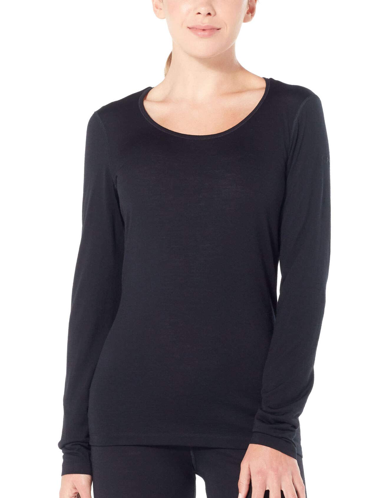 Icebreaker Couche de Base 200 Oasis Ls Scoop pour Femme