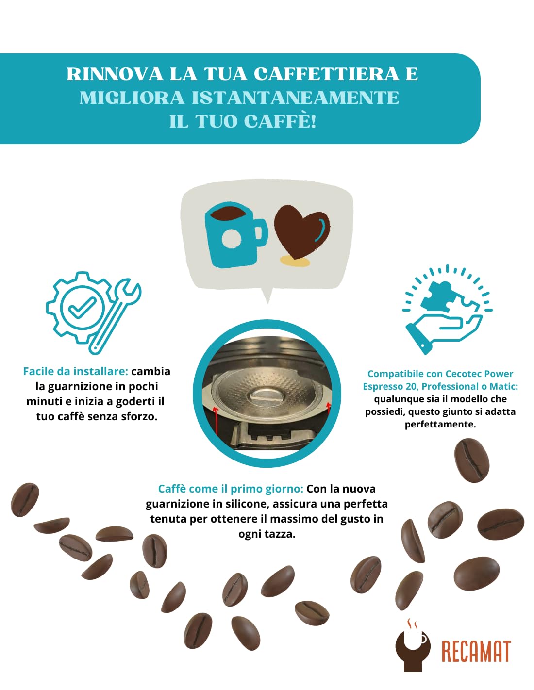 Pezzi Di Ricambio Per La Macchina Da Caffè. Riparazione E Manutenzione Di Cottura Ad Acqua Bollente Image182867401 - Foto 7