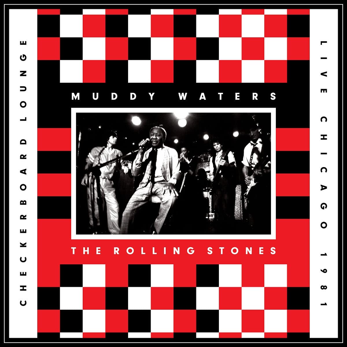 Recordcityjp Red/White Lp Record Muddy Waters, The Rolling Stones - Checkerboard Lounge - Live Chicago Msvl542954 Mercury 2022 Worldwide Rock