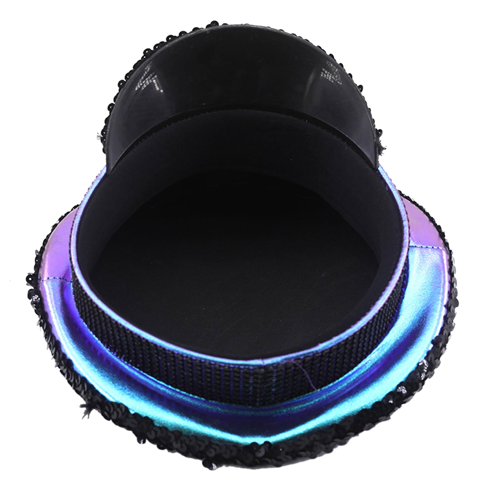 Cappello per adulti con paillettes/strass, per feste di fine anno, feste di addio al nubilato