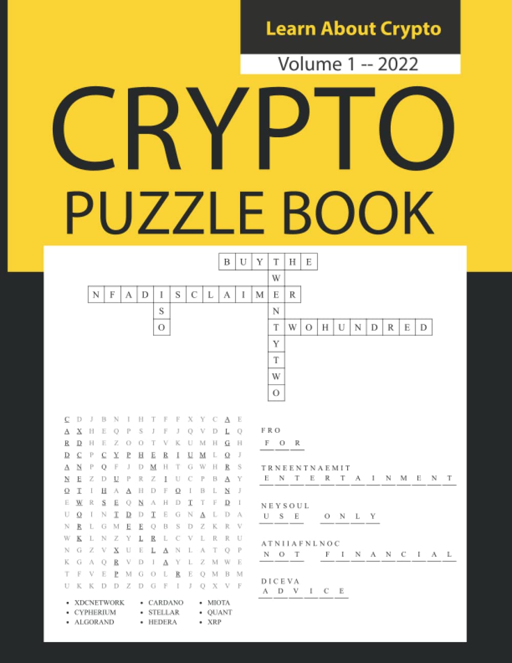 Crypto Puzzle Book: Volume 1 - 2022 : Medlock, Nicholas: Amazon.sg: Books