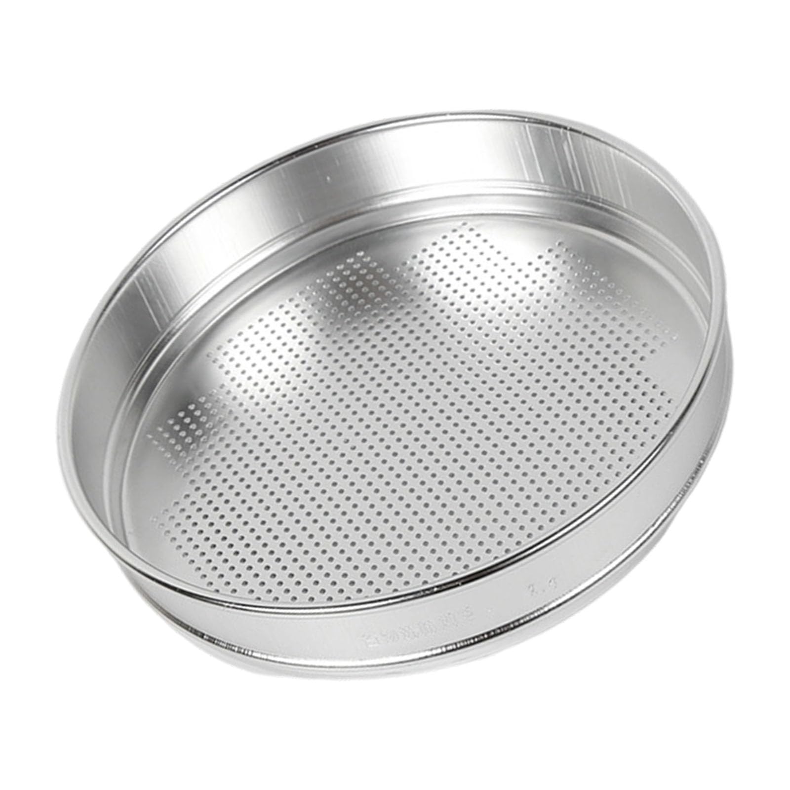 Buxuaaaa Aluminum Flour Sifter Strainer for Baking Cooking Fine Meshes Sieve Ergonomic Easy Cleaning Durability Kitchen Tool Grains Sifting Sieve