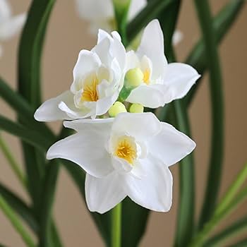 【新品】ビーズフラワー　水仙　ハンドメイド　インテリア　花 こんにちは！ 2月22日(Sat.)オンラインショップを久しぶりにOpen