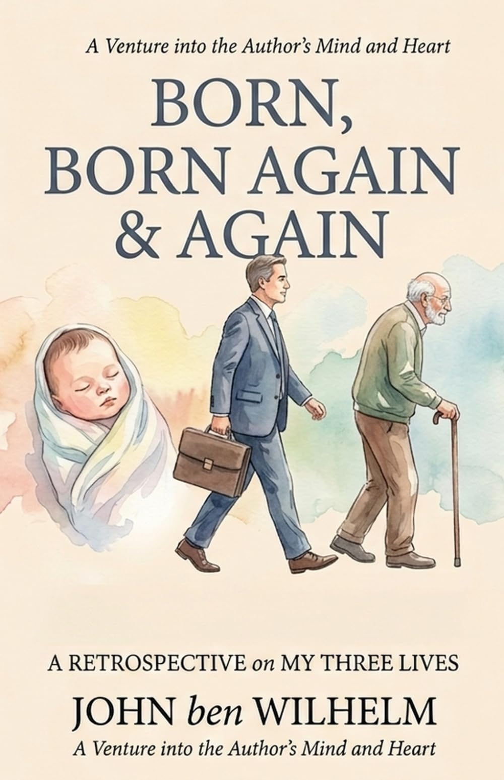 BORN, BORN AGAIN and AGAIN: A Retrospective Autobiography on My Three lives