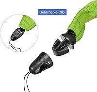 Vista 3 de PATIKIL Correas de muñeca flotantes, neopreno impermeable ligero 8.82 oz correa de pulsera de flotabilidad para cámara submarina