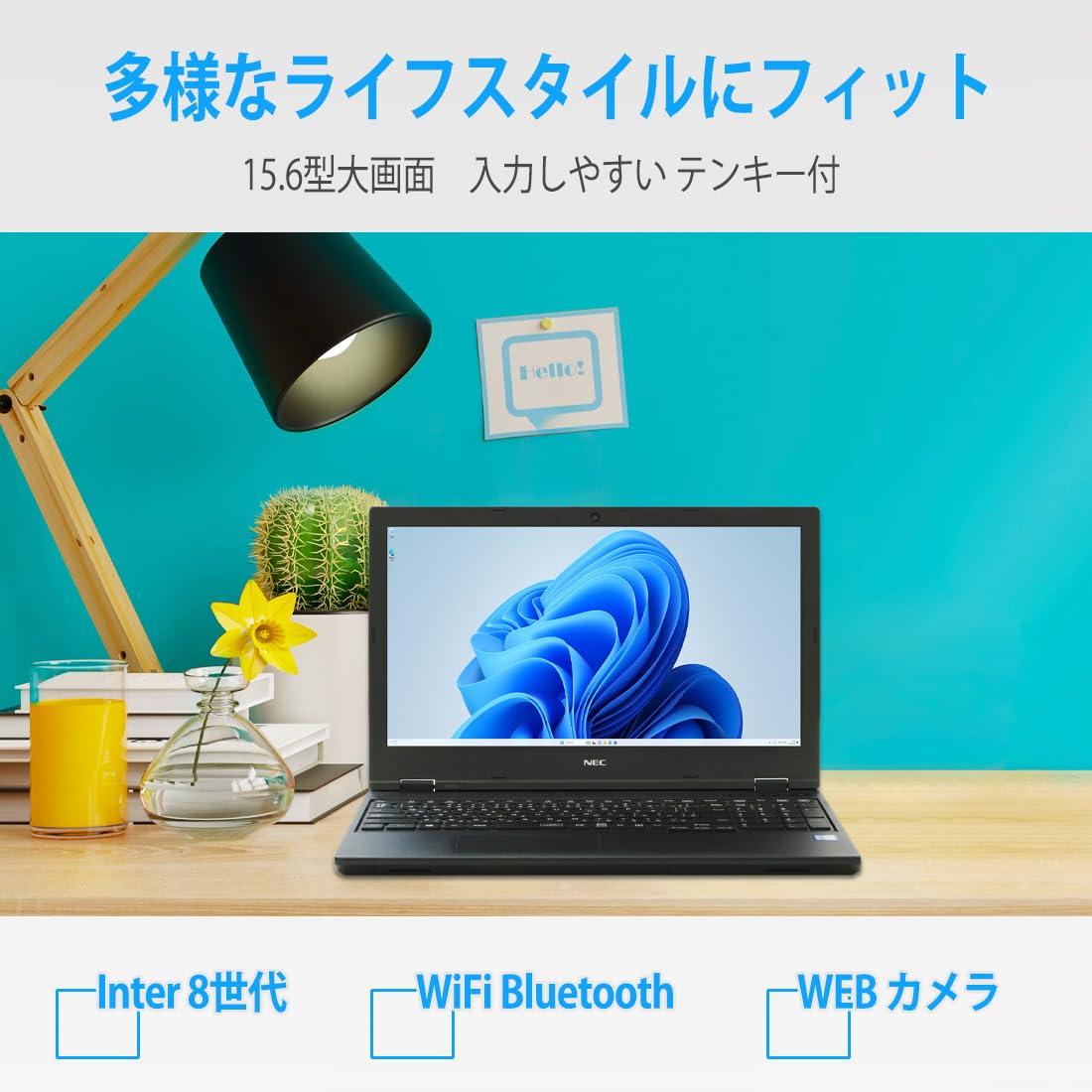 Amazon.co.jp: NEC ノートパソコン VersaPro VX-5 Windows11