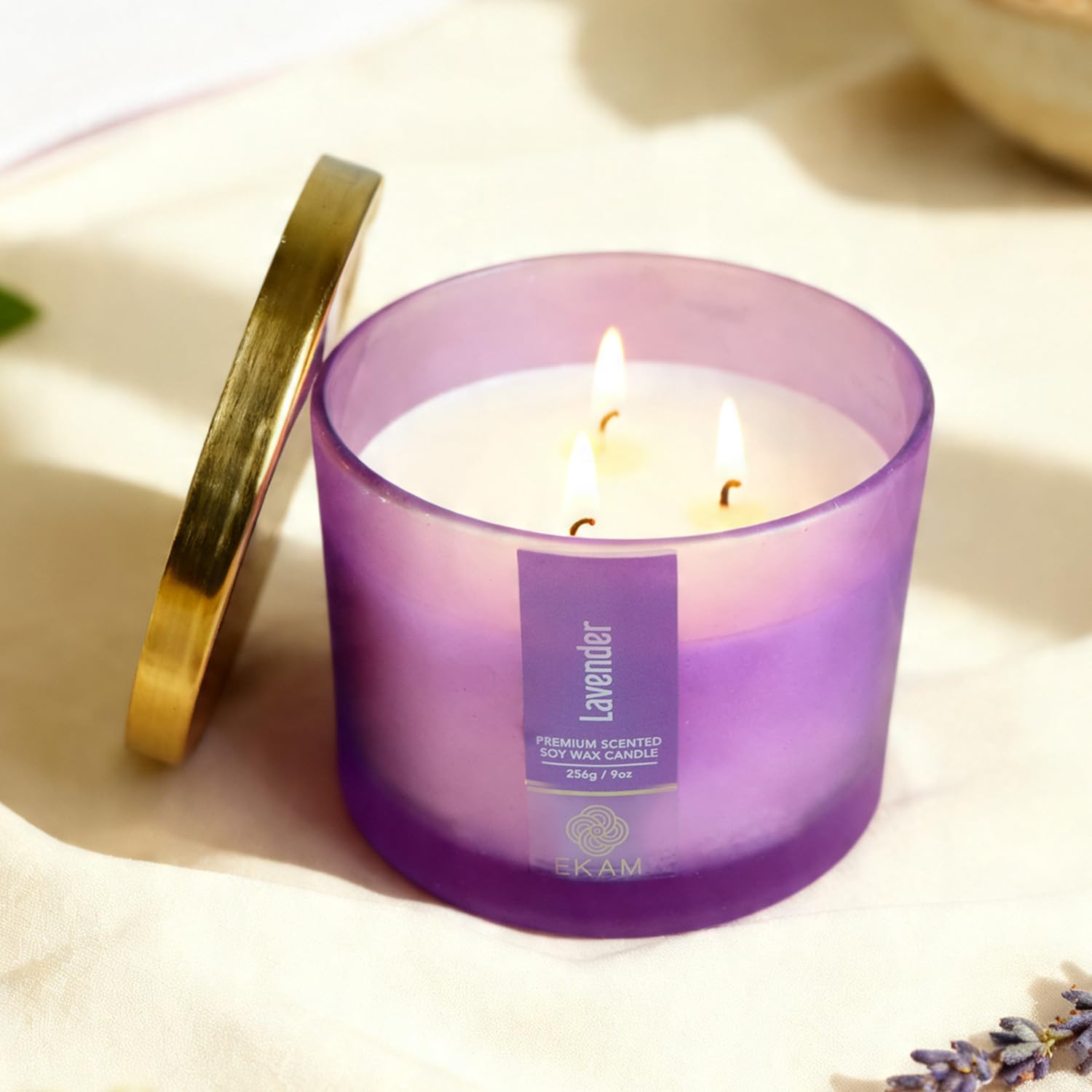 EKAM Mahogany Candle - 35 Hour Burn -11