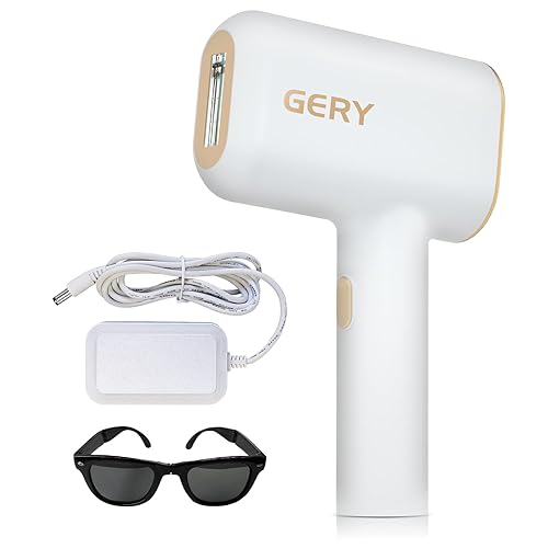 GERY IPL Hair Remover,at-Home IPL Hair Removal Device Flash Fast,Laser Hair Removal instrument for Women & Men FDA Upgraded to 990,000