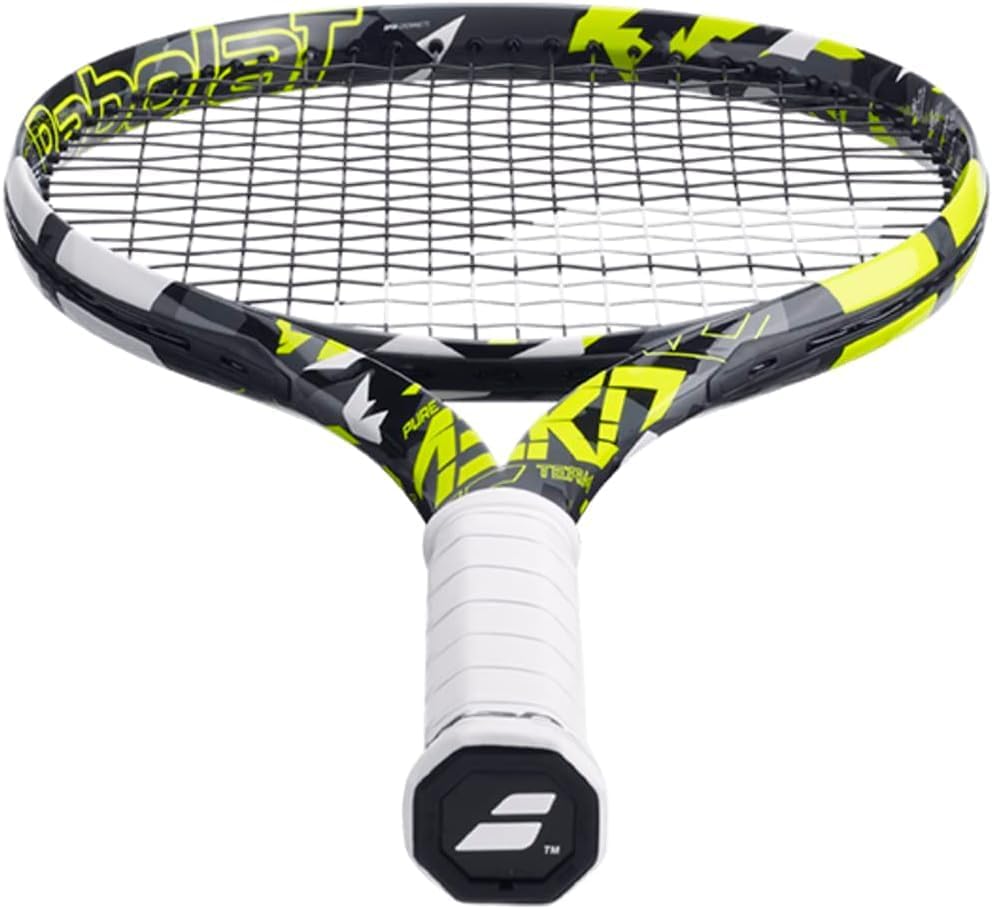 Miniatura 4 de Babolat Raqueta de tenis Pure Aero Team (7 generación) ensartada con tu elección de cuerda