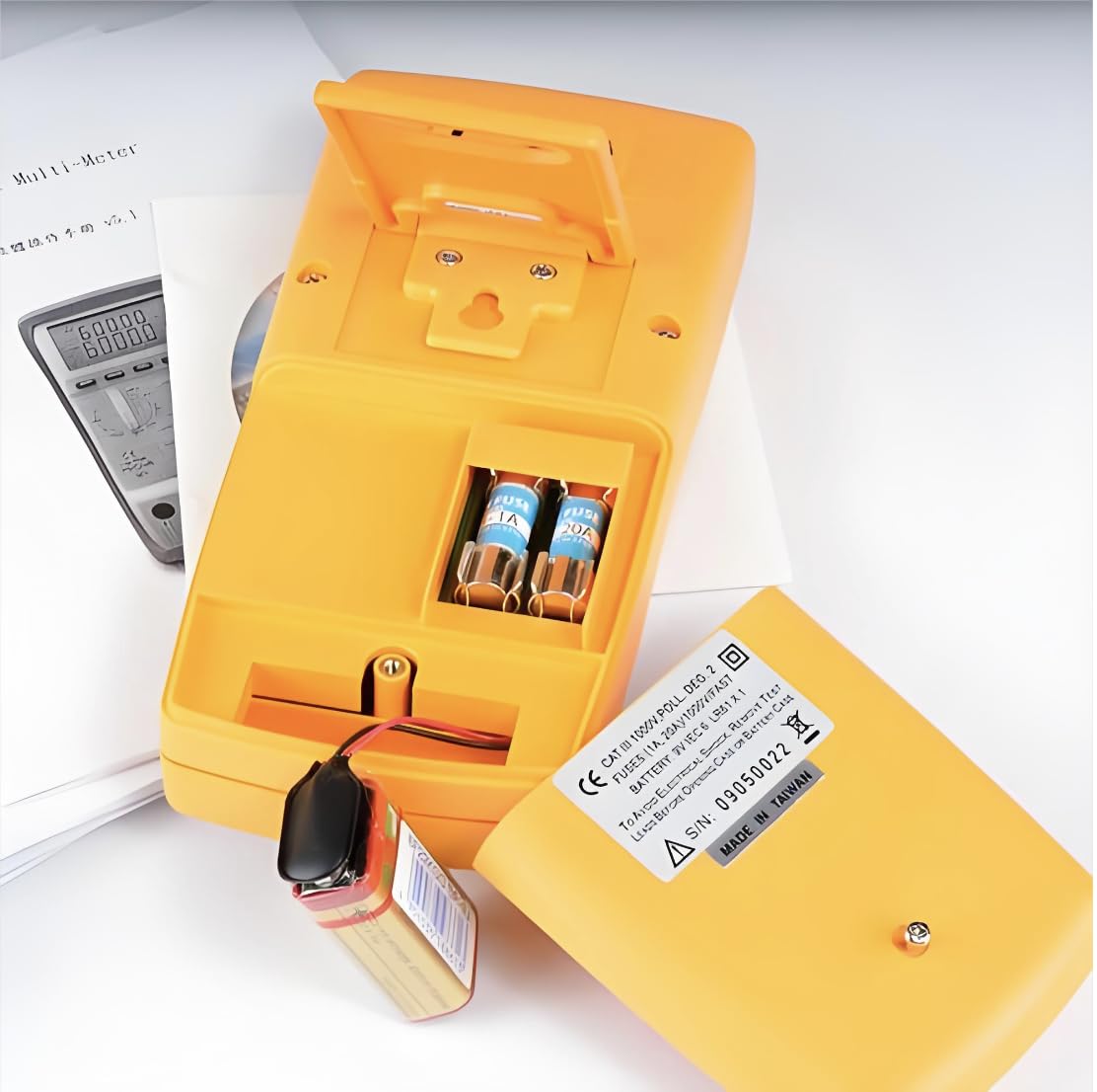 PROVA 903 Multimetro digitale ad alta precisione Due canali (V+V, V+A) e 60.000 conteggi Misuratore di corrente continua/alternata Tensione Capacitanza Resistenza Multitest Interfaccia RS-232C
