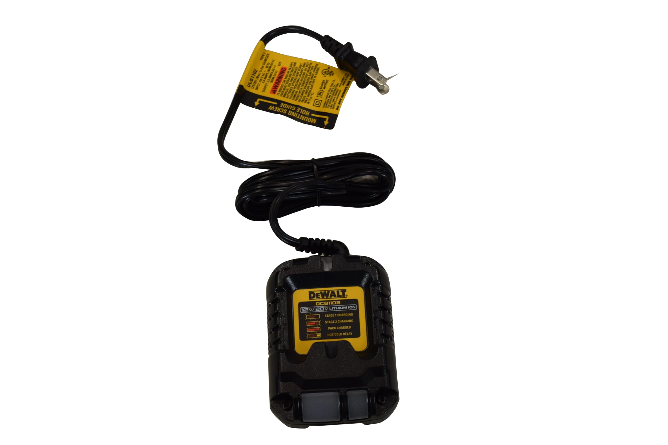 DeWalt DCB1102 12V/20V Max Lithium-Ion 2 Amp Multi-Volt Charger