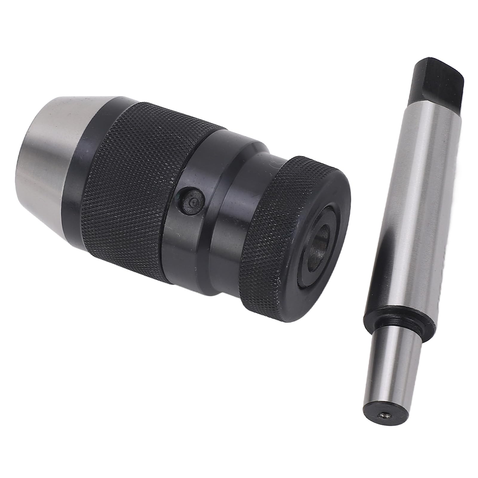 Mandrin de Perçage, Mandrin de Perçage sans clé à Serrage Automatique B12 de 1 à 10 Mm avec Arbre MT2 à B12, pour Perceuses, Fraiseuses, Tours