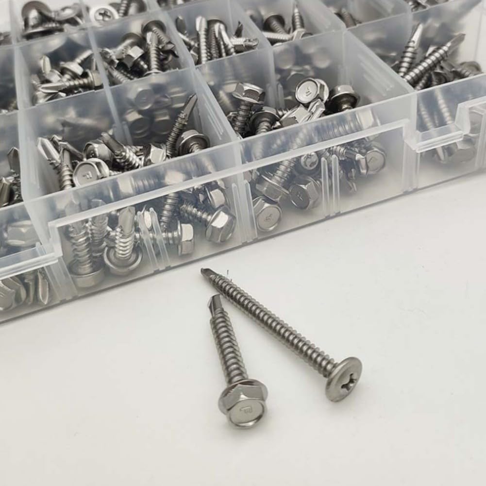 Vis hexagonales inox FACAIIO pour rénover vos meubles en bois et fixer vos objets en plastique