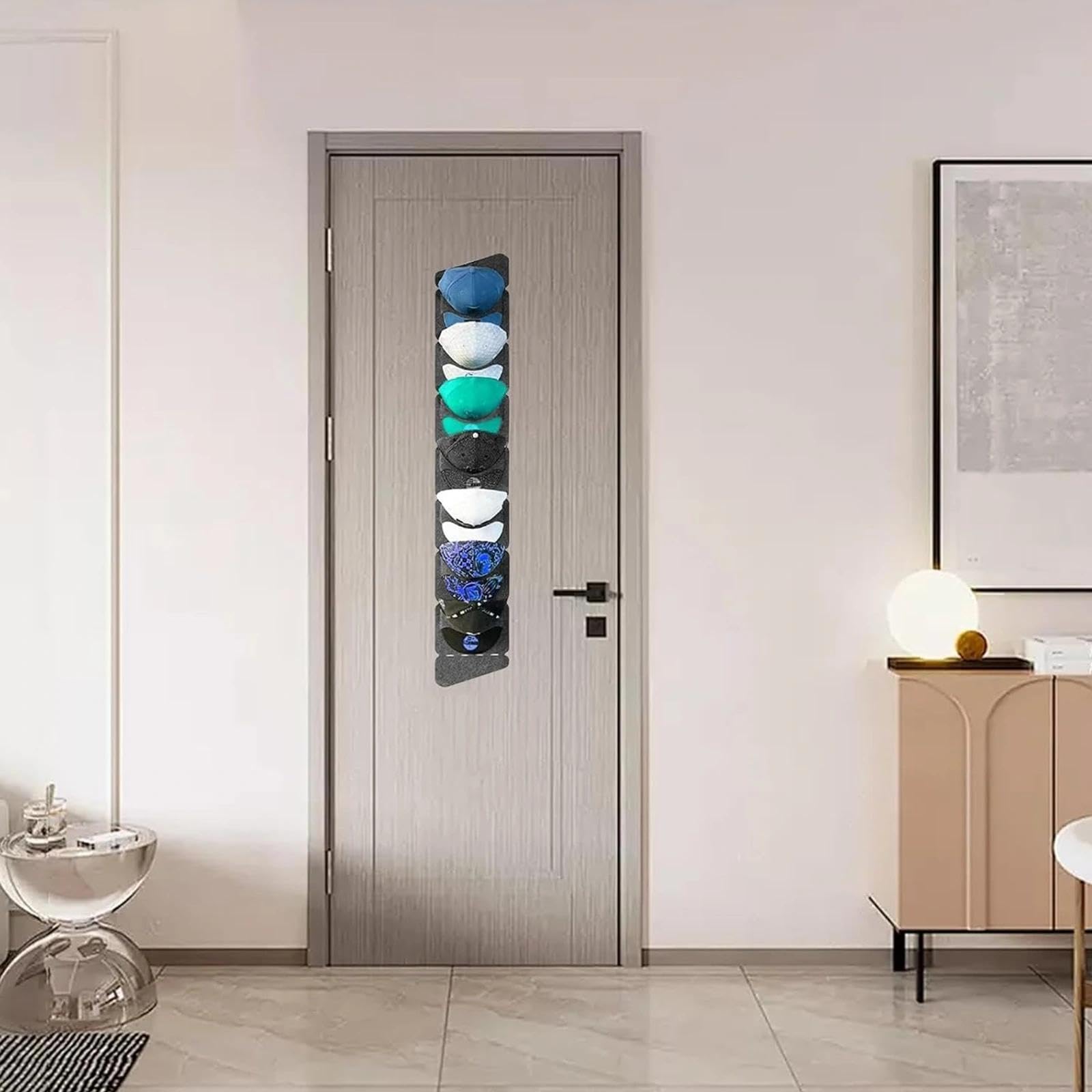 2 Pièces Rangement Casquette Acrylique,Organisateur Casquettes Baseball