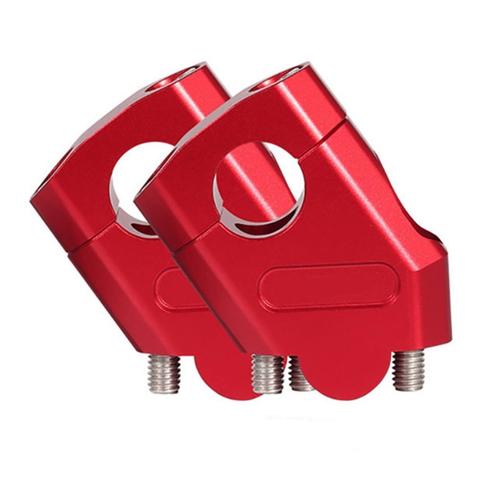 Hinzufügen Einer Höhenvergrößerung 3 Farben Motorrad Lenker Riser Bar Mount Griffklemme 22mm für R1200GS(Schwarz)