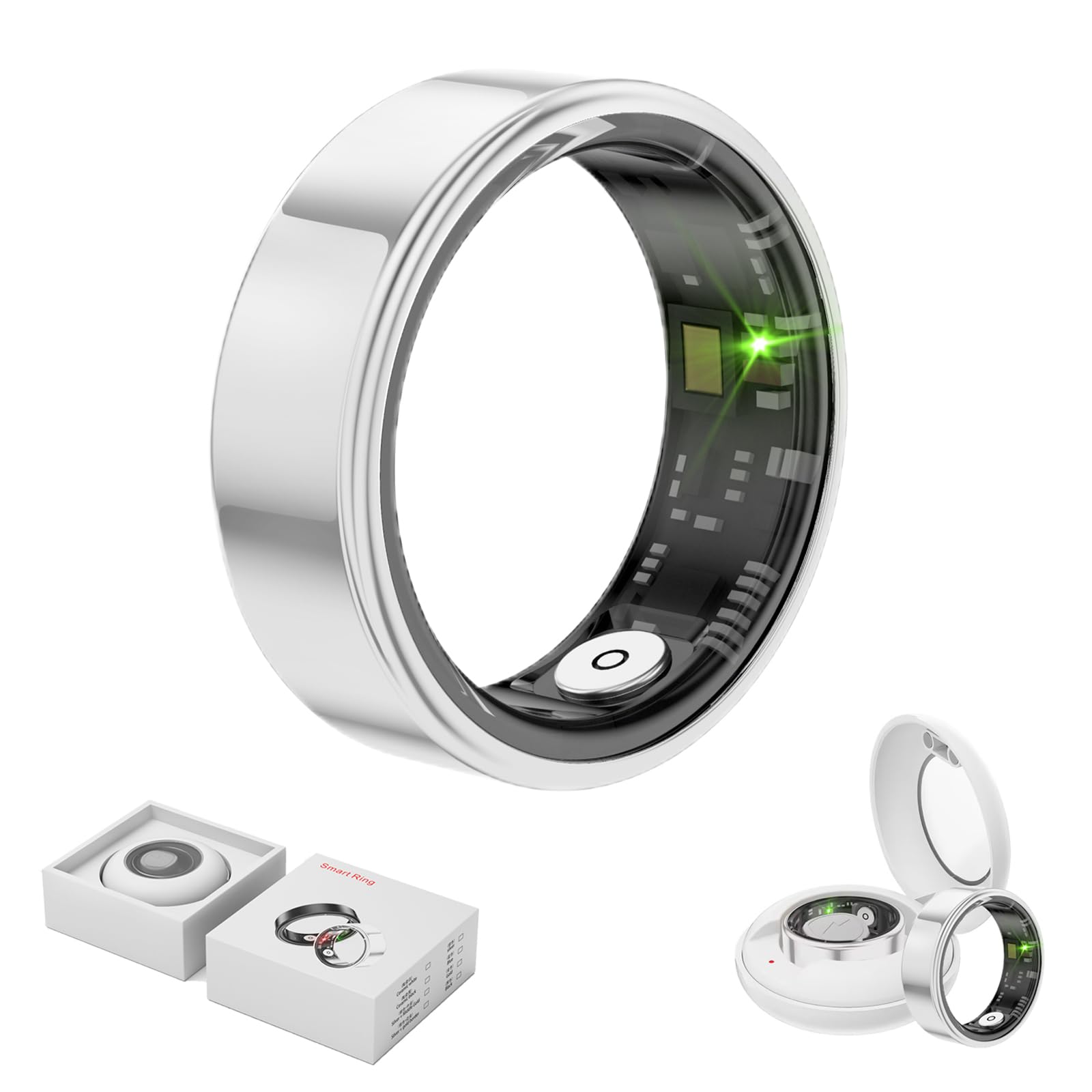 Amazon.com: Weyrinice Smart Ring Health Tracker, Anillo