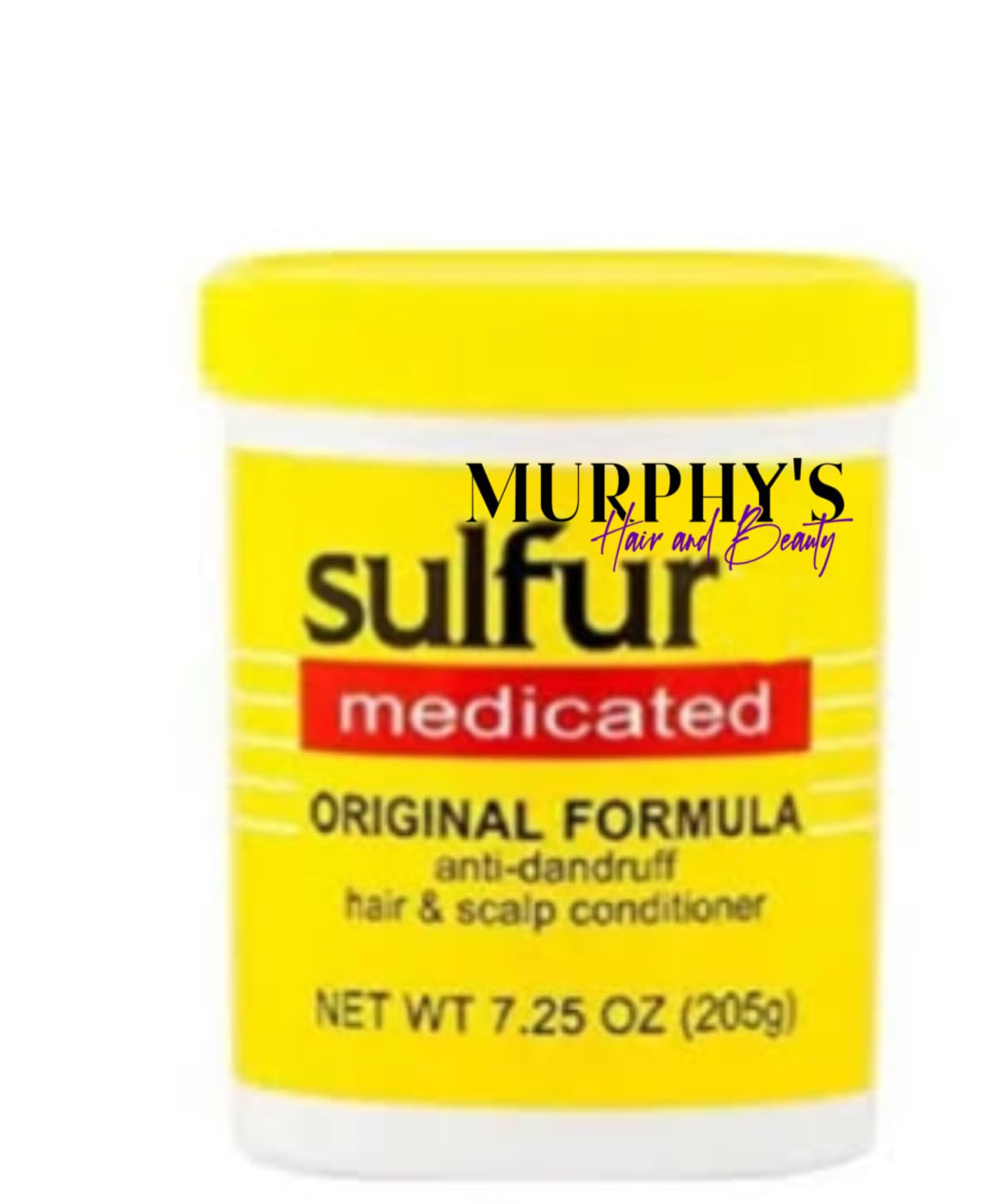 Sulfur Murphys hair and beauty Medicated Original Hair & Scalp Conditioner Size: 7.25oz