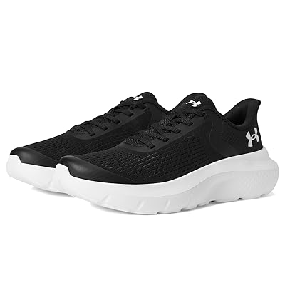 Under Armour Kids Rogue 4 Alternate Lace (Little Kid) Boys Shoes Black/Black/White