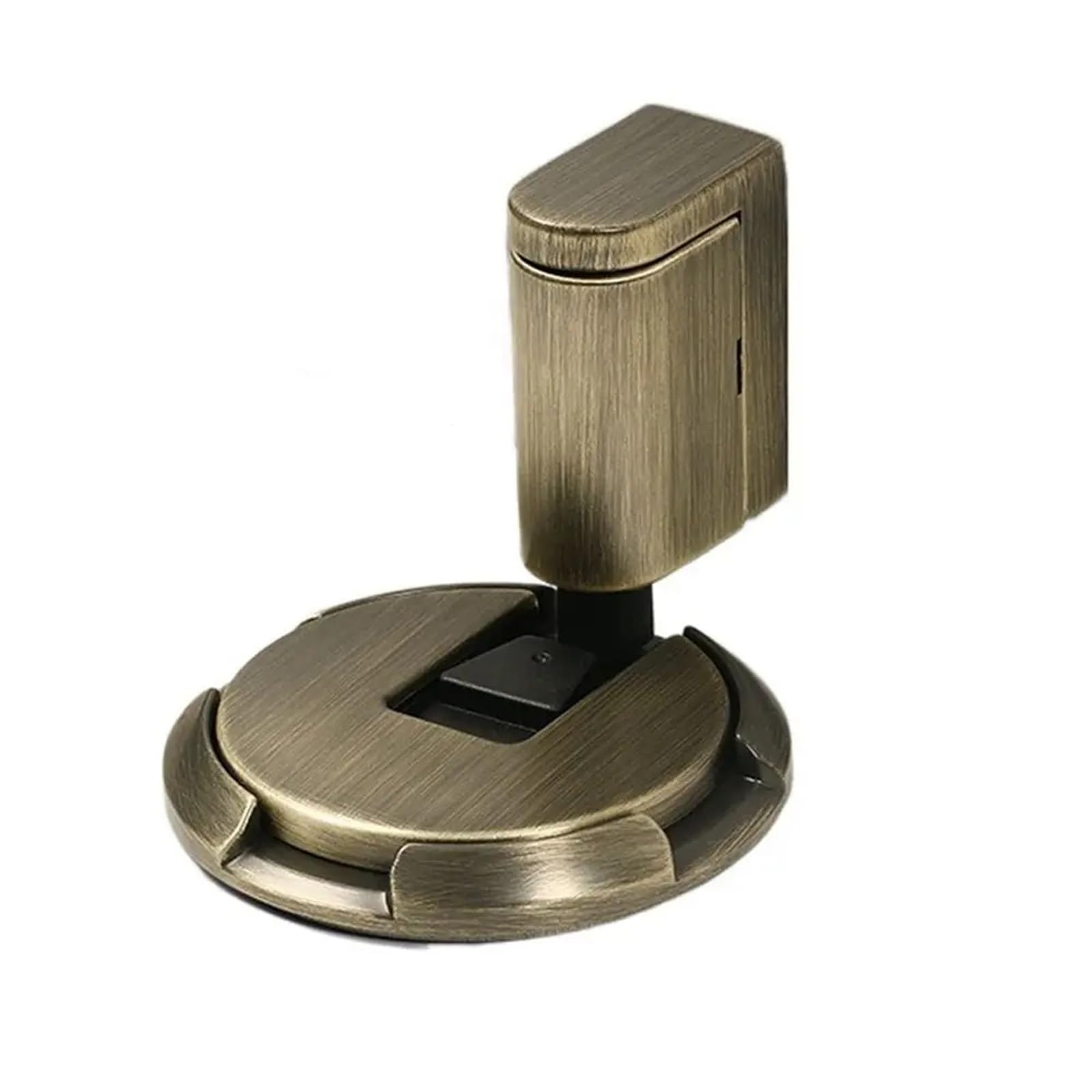 Kdhcvkz Color 2 1Pcs Zinc Alloy Mechanical Door Stopper Heavy Duty Non-Punch Door Holder Hardware