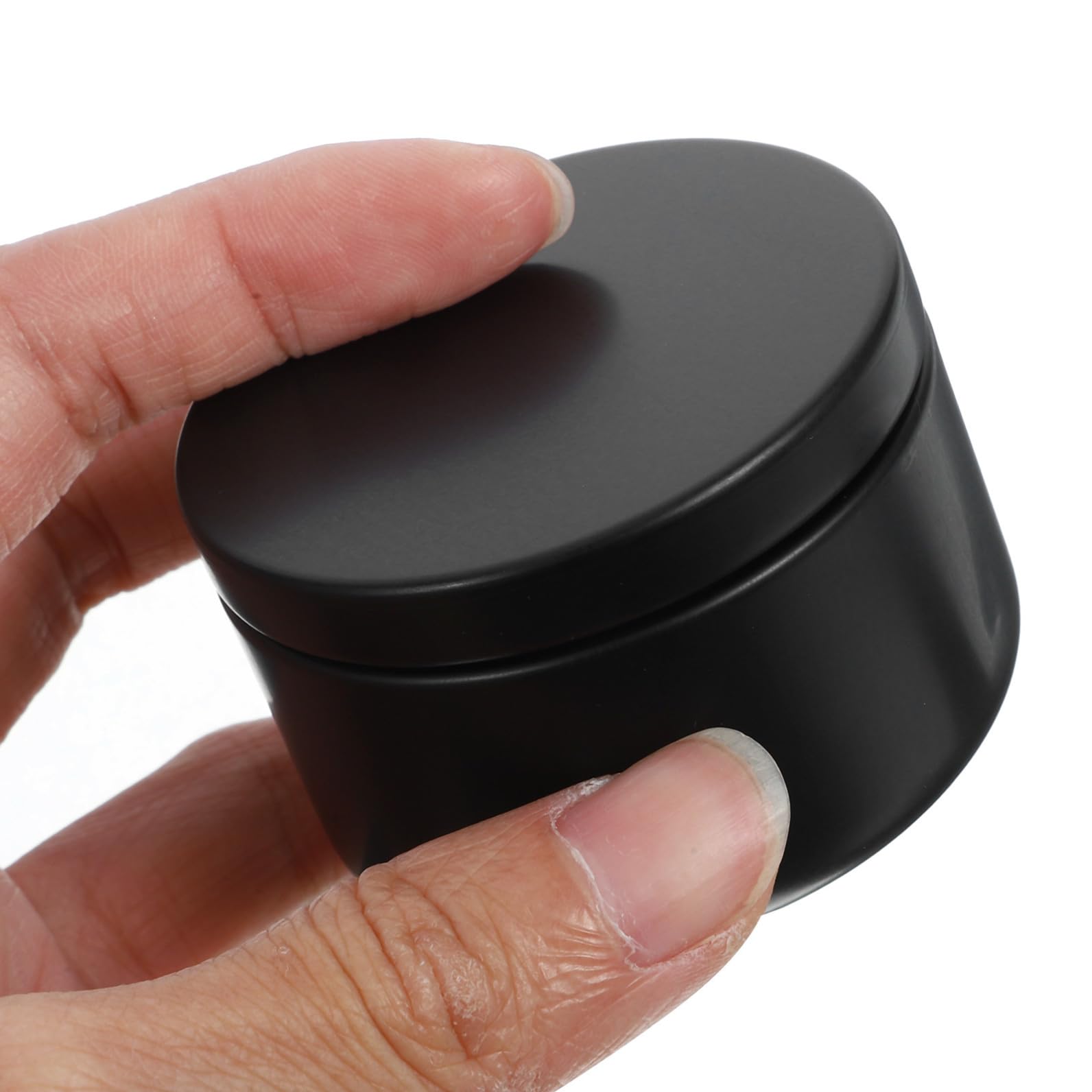 Set 24 Barattoli per Candele in Alluminio da 50Ml Contenitori Rotondi per Candele Fai da Te Resistenti e Riutilizzabili per Decorazioni Casa Matrimoni e Progetti Artigianali