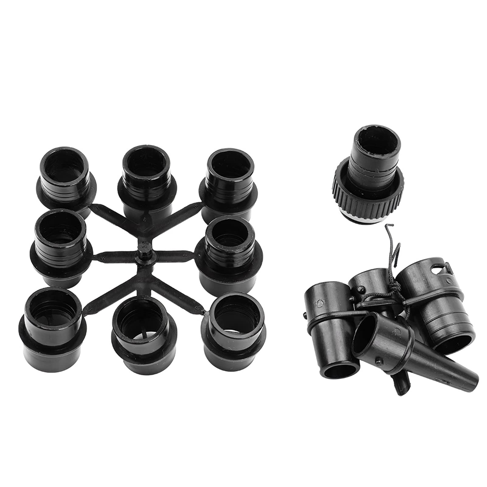 Pompe électrique Haute Pression pour Kayaks, Bateaux de canoë Gonflables, Gonfleur Automatique en PVC Durable 12V pour Radeaux et Cerfs-Volants