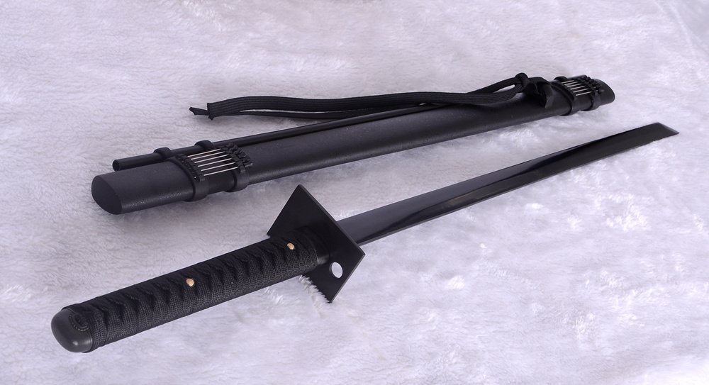LyueswordHandmade Japanese Samurai Sword Ninja Full Tang Blade