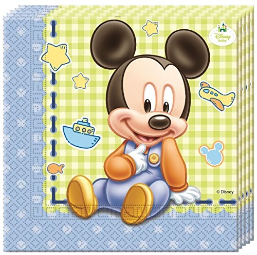 Disney Baby Micky Party Decoratieset voor 16 personen - Image 5