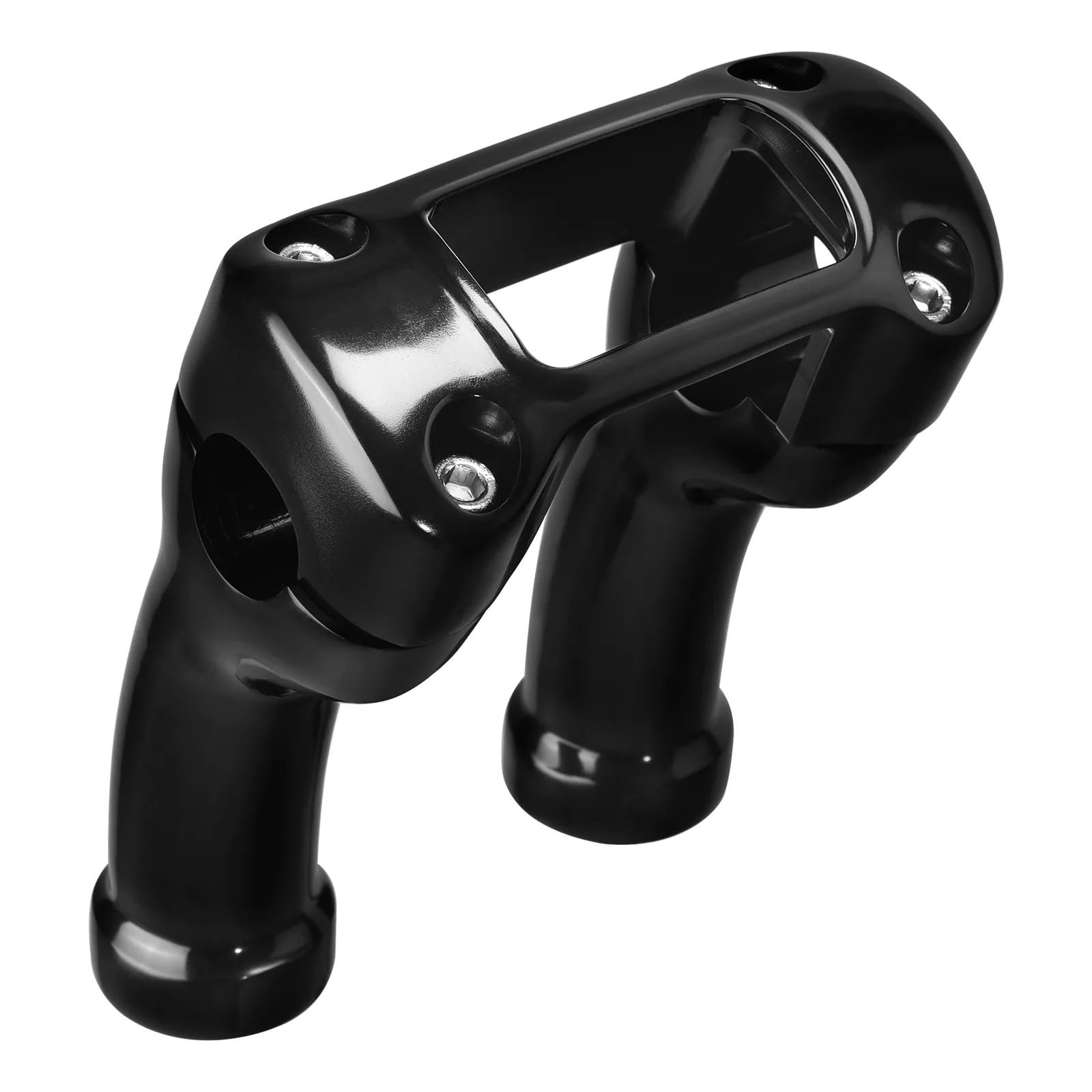 Motocykl 4 "podnośnik Kierownicy 1" Górny Zacisk Pasuje Do Harley Softail FXBB FXBR FXBRS 2018-2024 Zacisk Wspornika Kierownicy(Black)