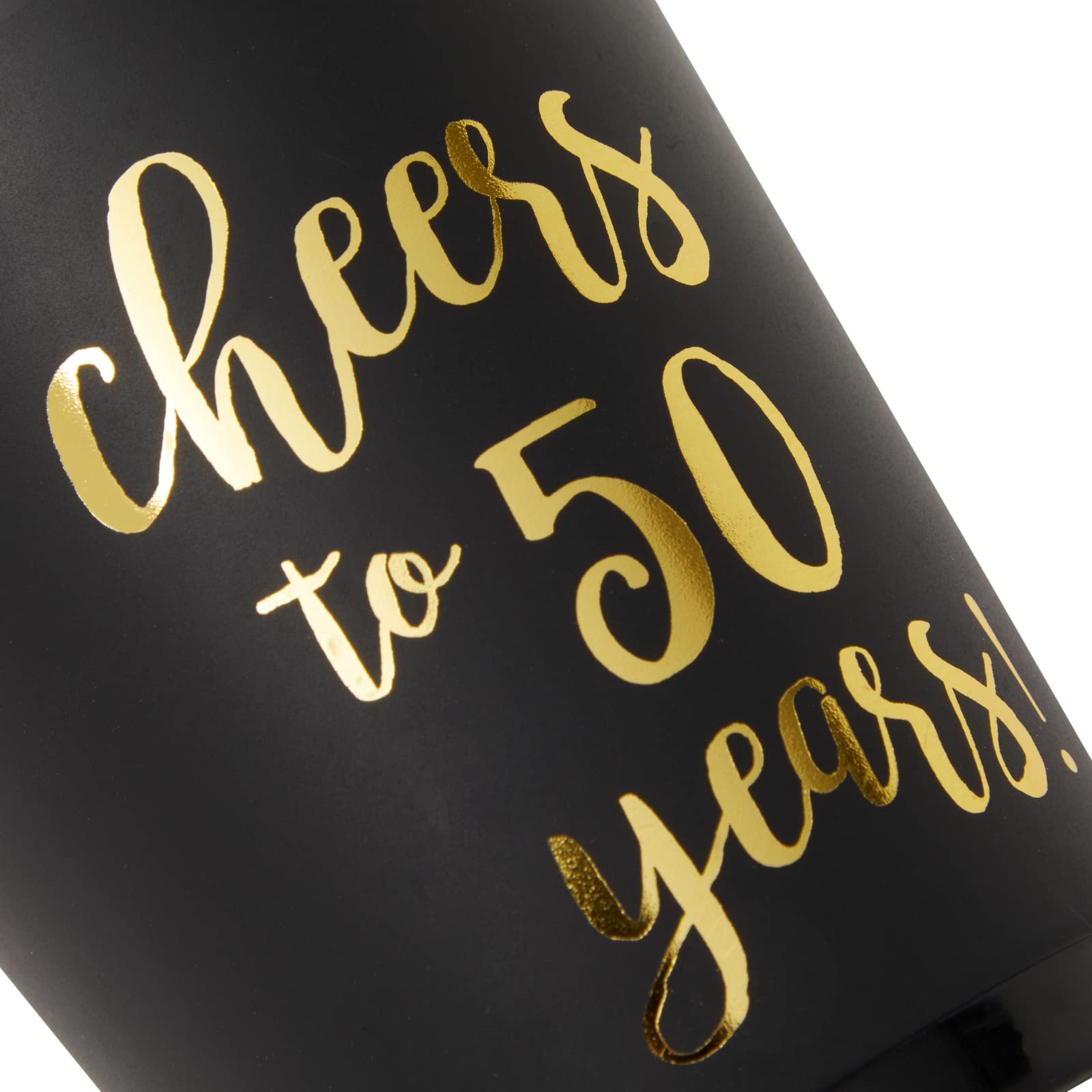 50th Birthday Styrofoam Cups, Cheers to 50 Years, Cheers and Beers