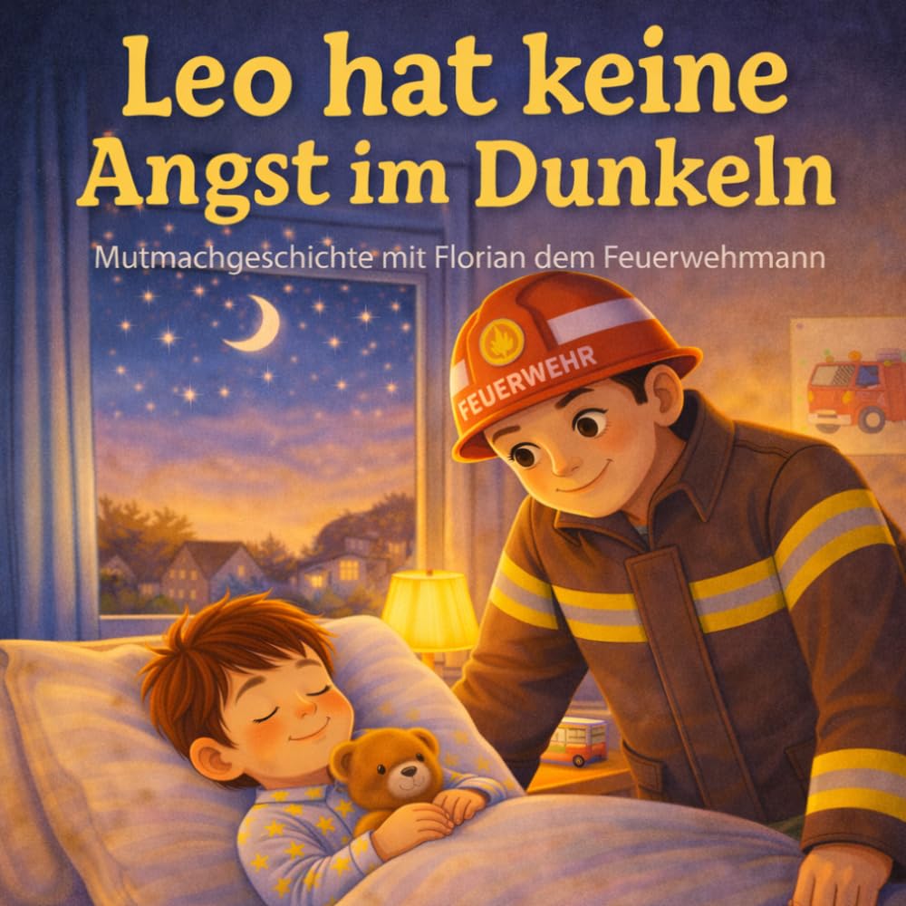 Leo hat keine Angst im Dunkeln: Mutmachgeschichte mit Florian dem Feuerwehrmann