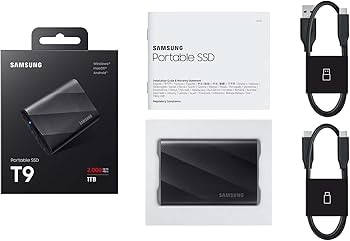 Amazon.com: SAMSUNG T9 Portable SSD 2TB, USB 3.2 Gen 2x2
