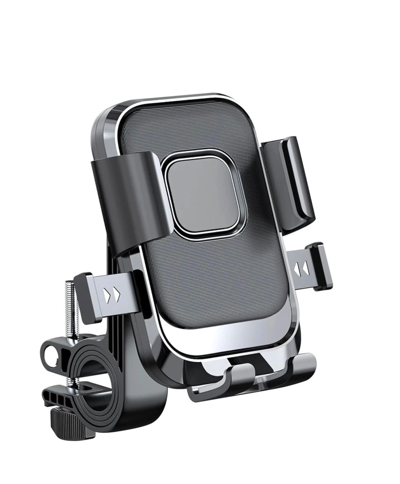 Handlebar Mobile Holder for Bicycle and Bike | 360 Degree Rotatable Phone Mount with Screw Clamp | Anti-Shake Cycle Stand. (Pack of 1)-image-21