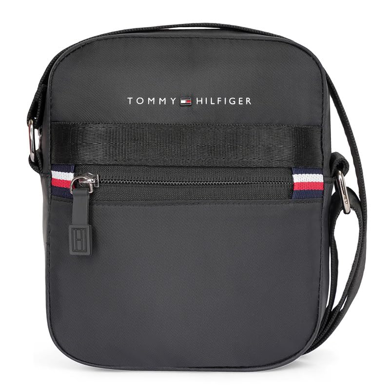 tommy hilfiger Cross Body bags for Women and Men, Sling Bags, Sunbury, Grey+Black-picture-10