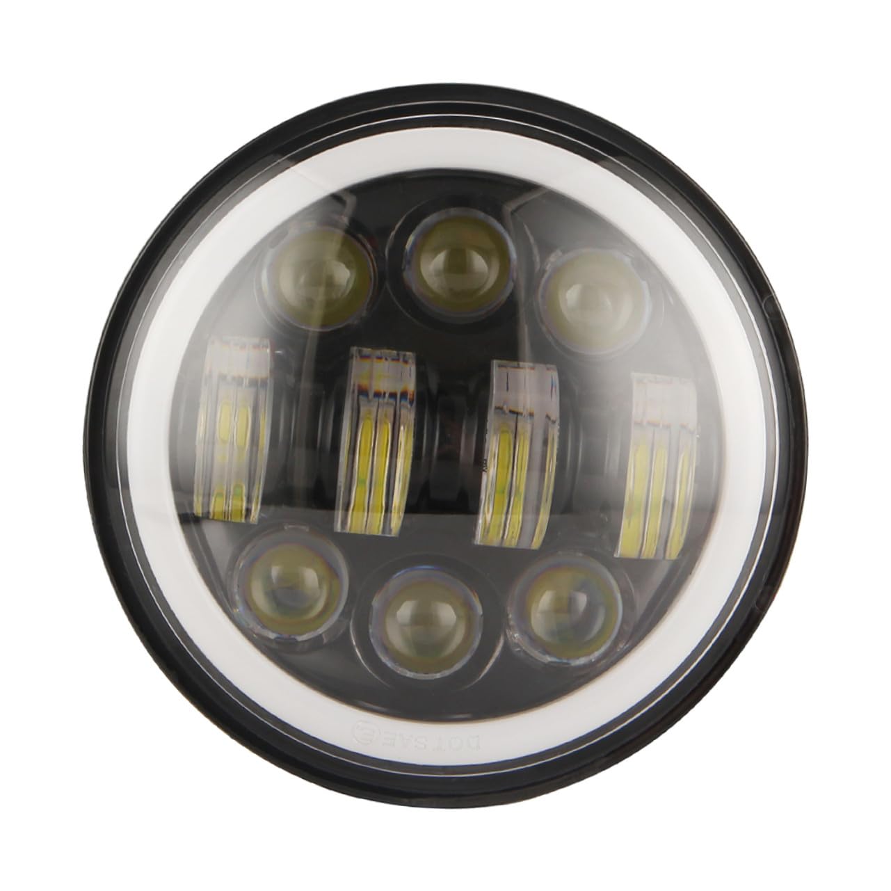 Faro led para motocicleta para solucionar la falta de luz nocturna 8