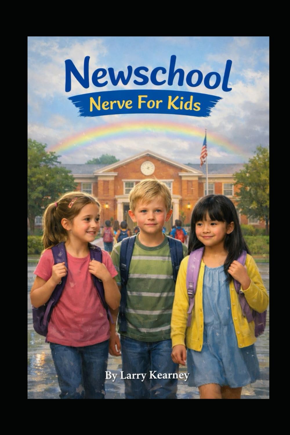 Newschool Nerve For Kids: How do kids calm first-day-of-school jitters when everything feels new, loud, and a little scary at once for them today?