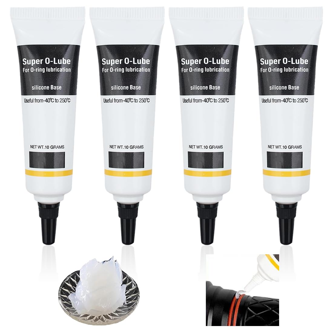 Grasa de silicona para cobre 4 piezas 10 g cafeteras automáticas