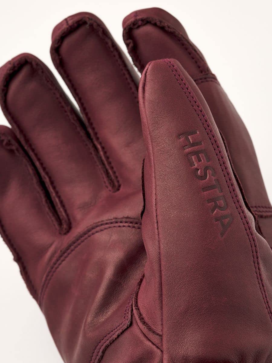 HESTRA Fall Line 5-palcowy - brązowy