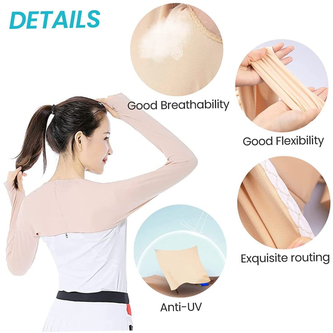 Mangas de enfriamiento para brazos | Mangas para cubrir brazos 6 piezas Brazo de enfriamiento anti ultravioleta de diferente color con orificio para los dedos para actividades al aire libre Ropa de p