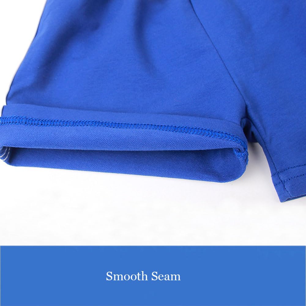 FedMois Pantalones Cortos con Cintura Elástica de Algodón para Niño (Pack de 3)