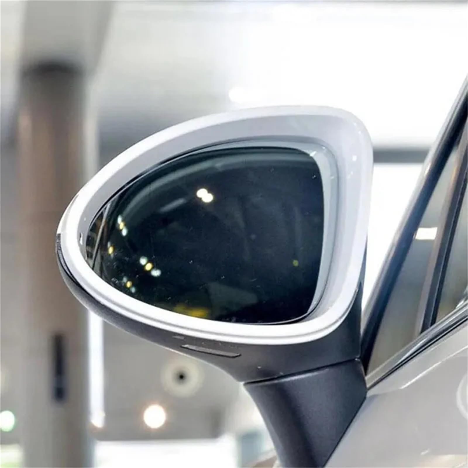 Vetro Dello Specchietto Retrovisore Vetro specchietto laterale riscaldato per auto 95873105600 per Porsche Cayenne 2015-2017 installare(Right)