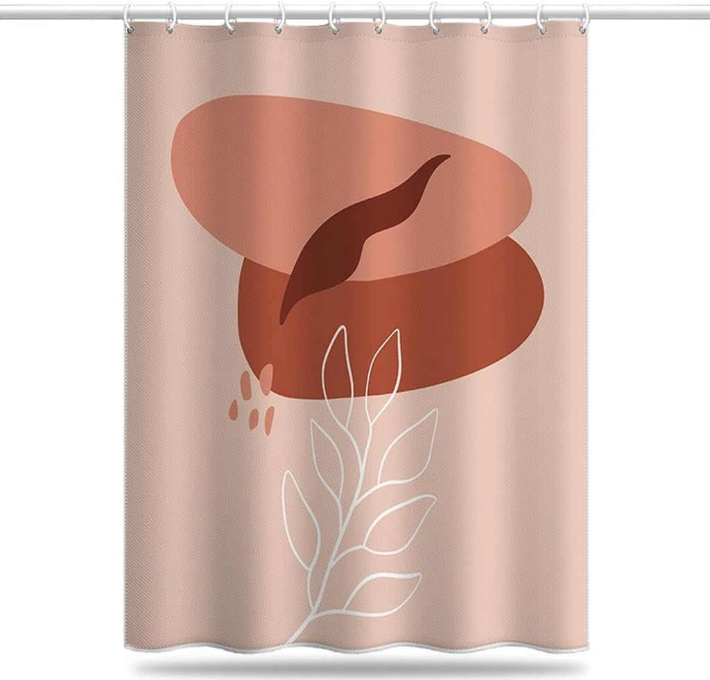 Shower Liner Shower Curtain Shower Curtain Bathroom Partition Curtain Door Curtain Bathroom Bath Polyester Shower Curtain Hotel Toilet Curtain Suitable for Bathroom (Size : W80xH180cm) ()