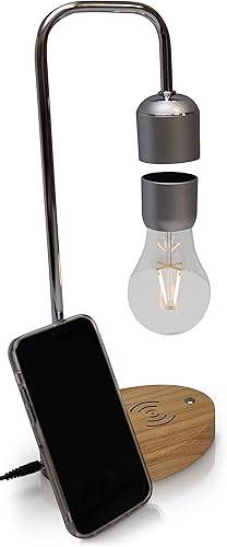 Miniatura 3 de Basic Fundamentals Lámpara de bombilla de levitación magnética, lámparas flotantes geniales para decoración de oficina y hogar, luz nocturna de