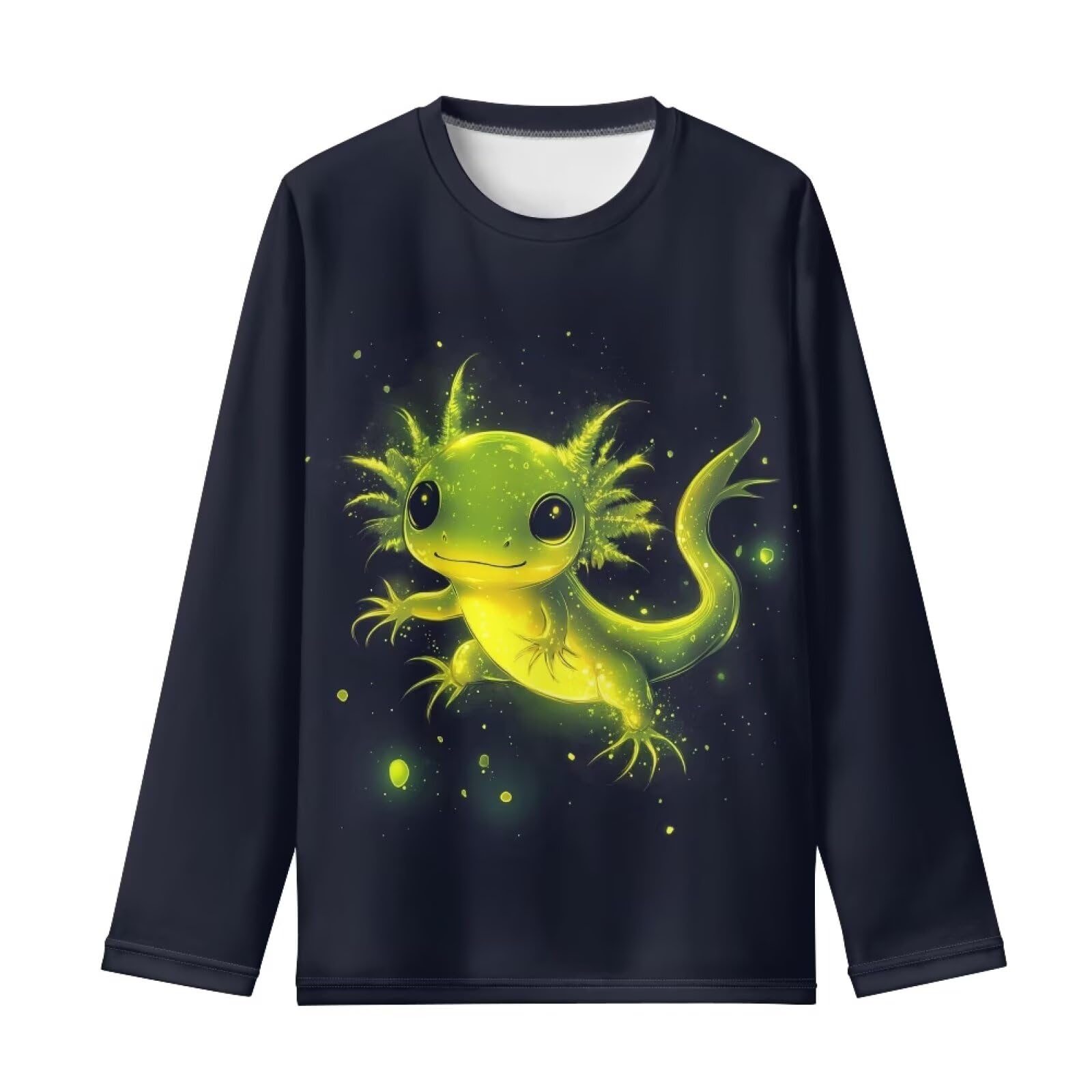 Girls Long Sleeve Shirt with Cute Graphic Casual Pullover Tops 3-16Y